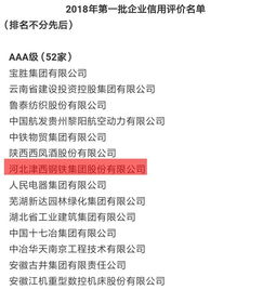 津西集團榮獲AAA級信譽企業稱號，樹立行業信用標桿